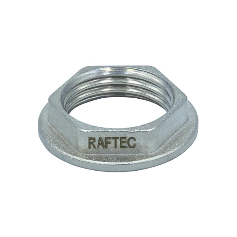 (K01) Контргайка 15 (1/2") нікель RAFTEC