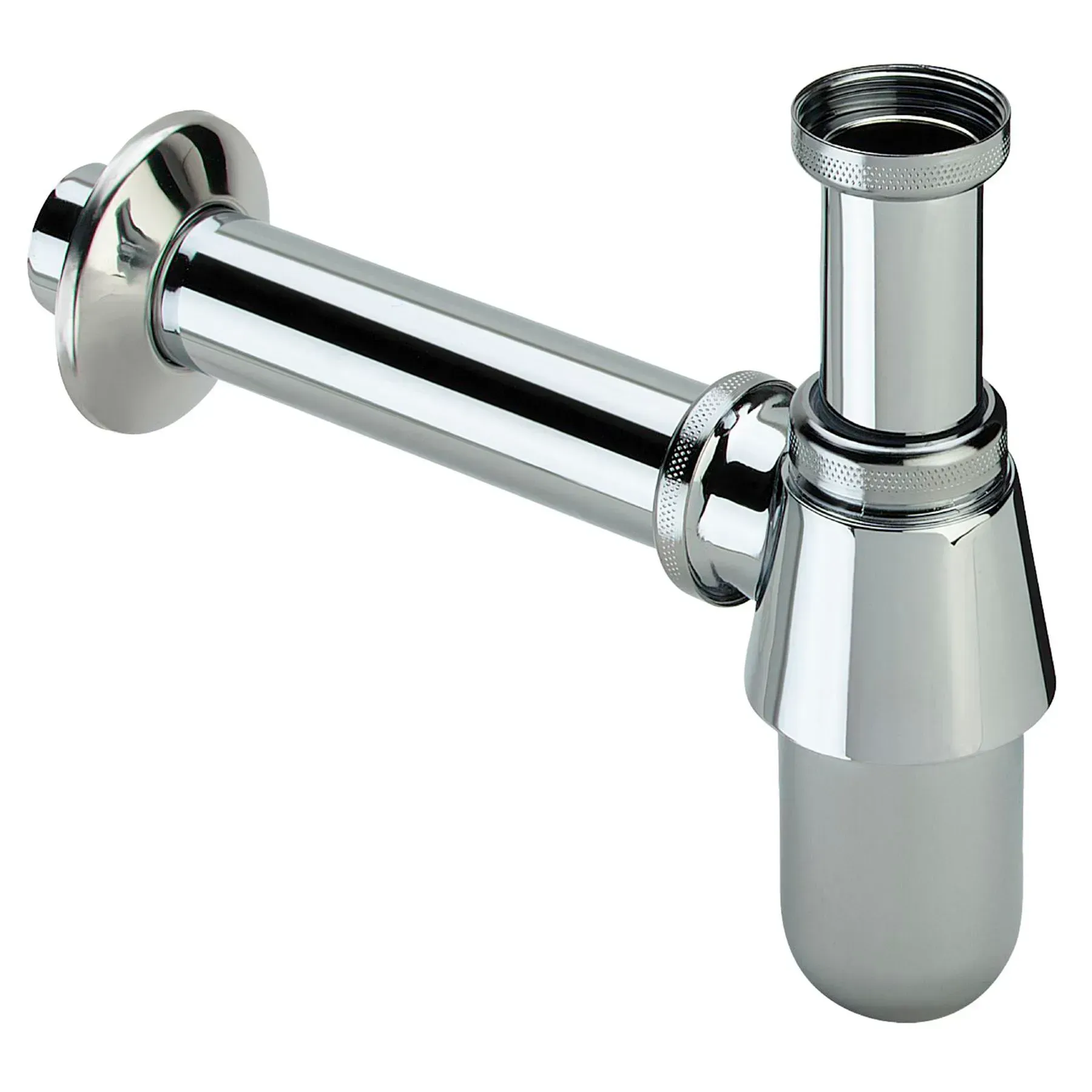 Сифон для раковини VIEGA 1 1/4" x 1 1/4" мет. хром. б/г 100674