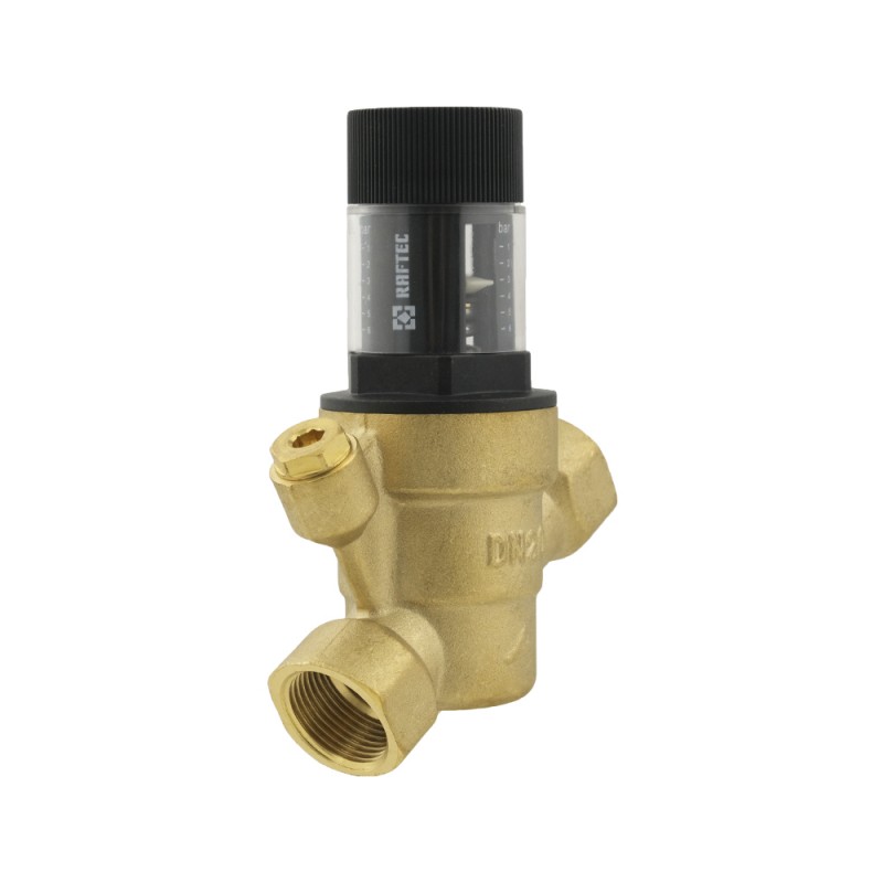 RD02 Мембранний редуктор тиску для води 3/4", ТМ Raftec