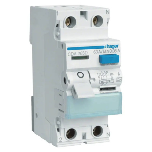 ПЗВ 2P 6kA 63A 30mA A