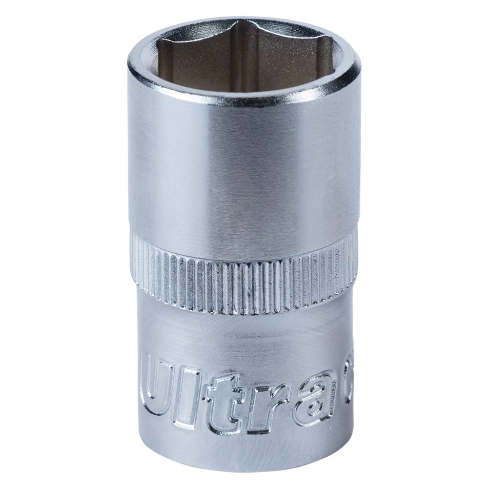 Насадка шестигранна коротка ¼" 9мм CrV Ultra(6060092)