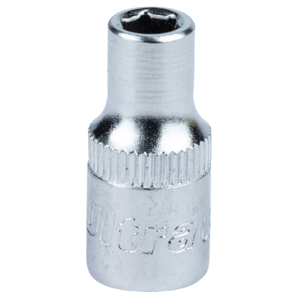 Насадка шестигранна коротка ¼" 11мм CrV Ultra(6060112)