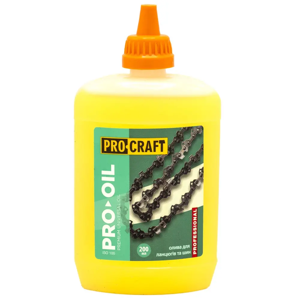 Олива для змащування  ланцюга PROCRAFT 200мл.