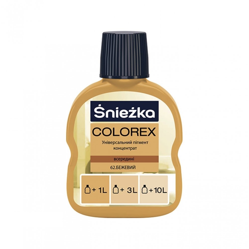 Пігмент Sniezka Colorex 62 бежевий 100 мл