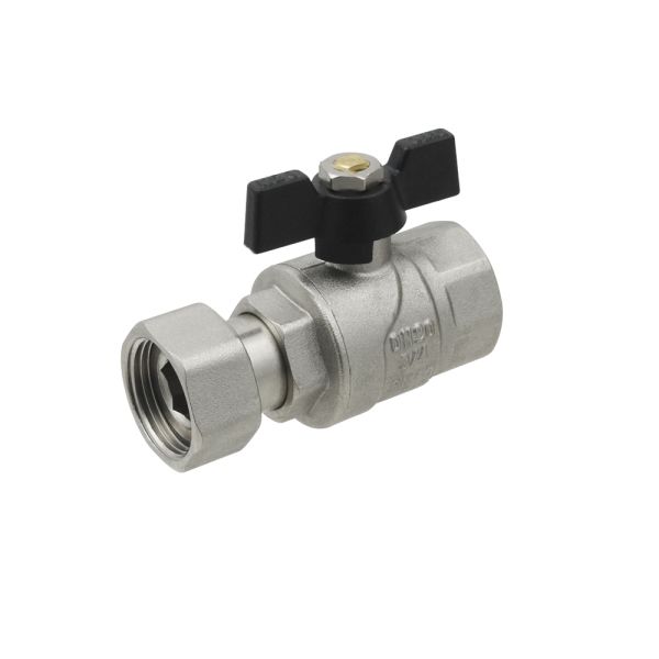 PRB-2 кран кульовий з накидною гайкою DN20 PN40, ТМ Raftec