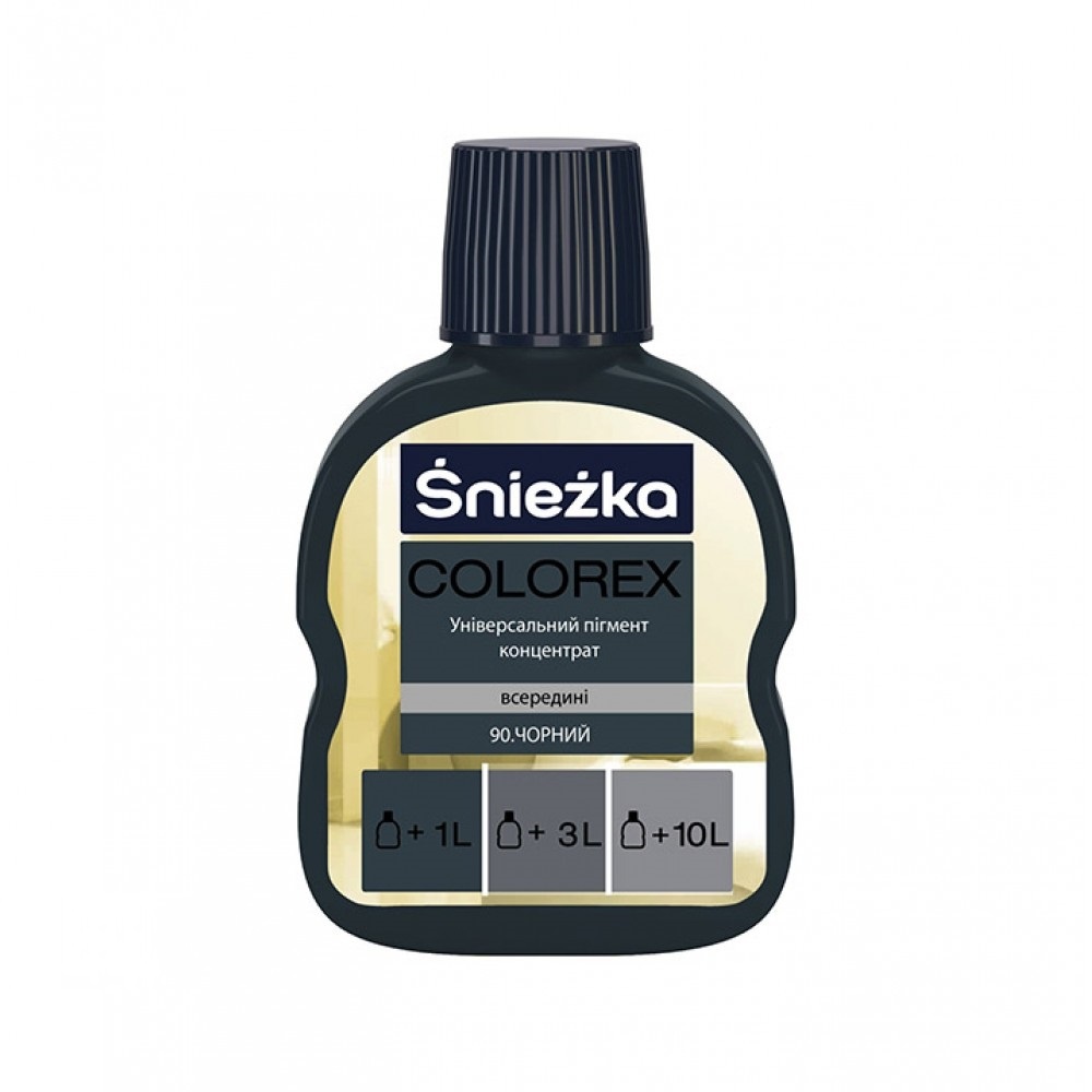 Пігмент Sniezka Colorex 90 чорний 100 мл