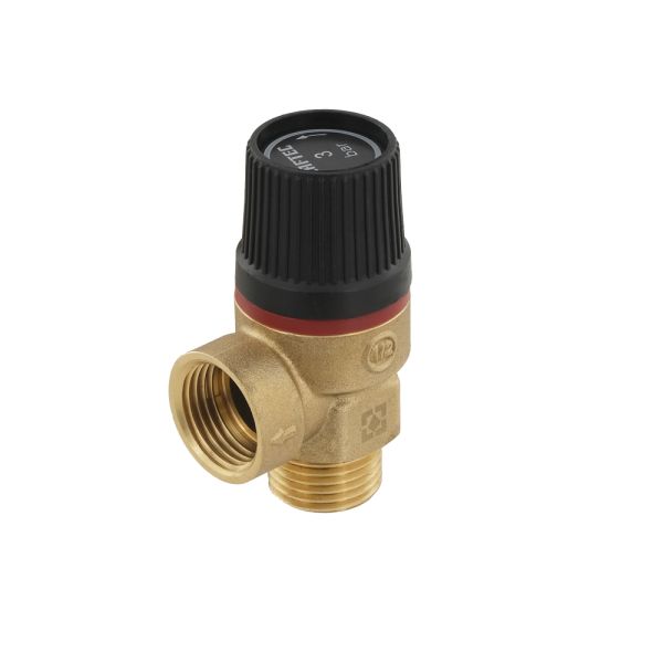 Клапан підривний, ЗР, 1/2", 3 бар, RPR013-M, RAFTEC {100}