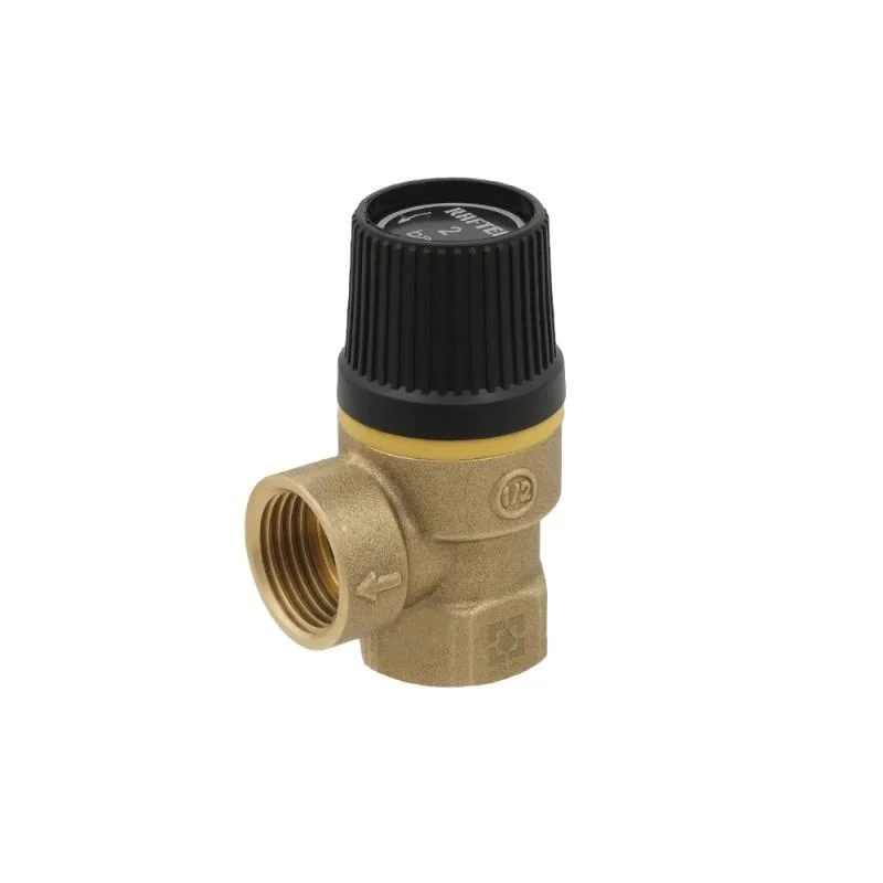 Клапан підривний, РВ, 1/2", 2 бар, RPR012-F, RAFTEC {100}
