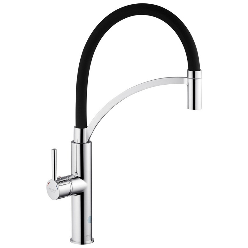 Змішувач Kroner кухня KRP Ersel-C03900BLK (к.35)