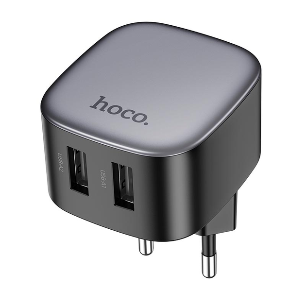 МЗП HOCO CS31A Wing dual-port charger Black