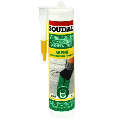 Герметик акриловий білий 280мл