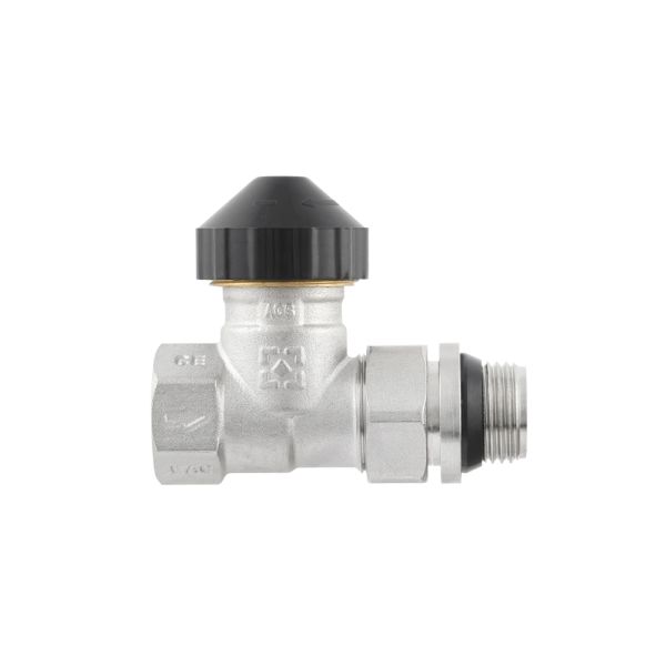 RAFTEC Клапан термостатичний прямий 1/2"х1/2" (под термо) M30 x1.5 (PKPT 11) {25/100}