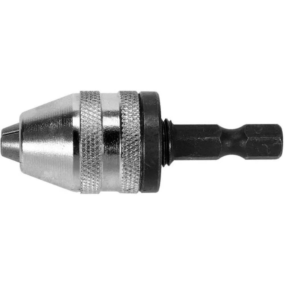 Патрон для дриля YATO : HEX-1/4", Ø=0.5-6.5 мм, L= 75 мм, металевий