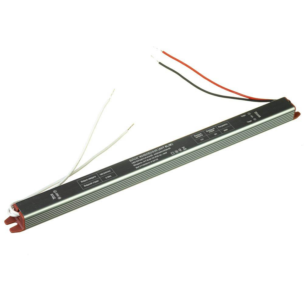 Блок живлення AVT 12V IP20 3А - 36W
