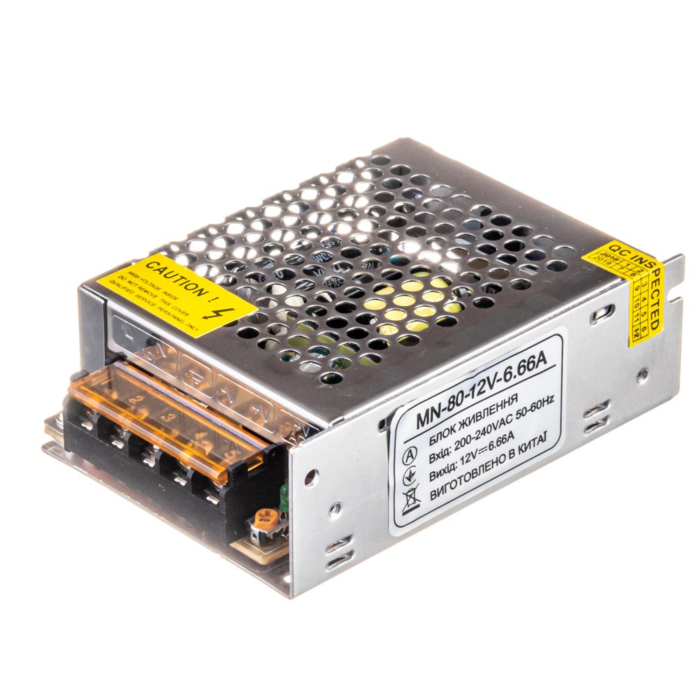 Блок живлення MN 6.6А - 80W