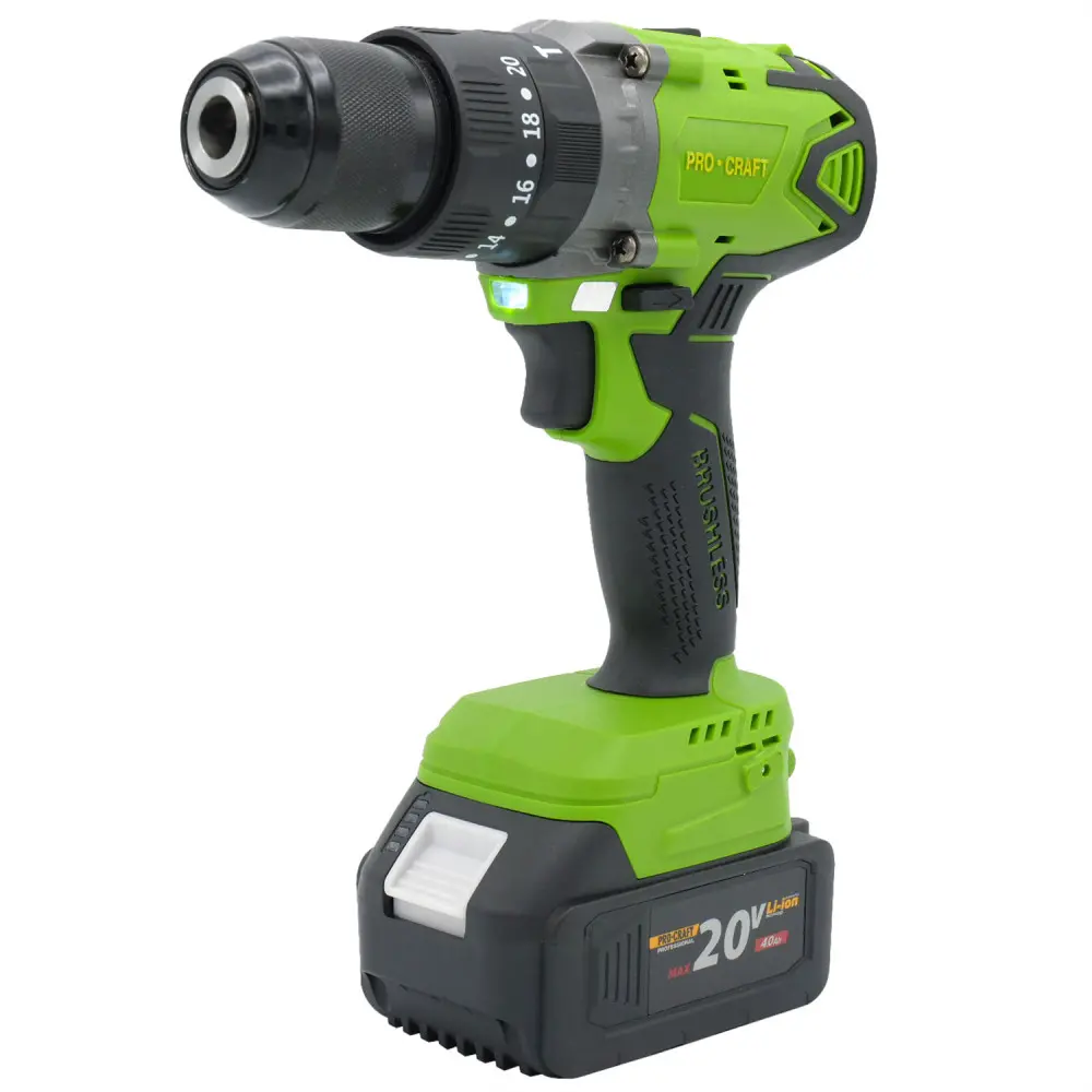 Шурупокрут акумуляторний PROCRAFT INDUSTRIAL 18BL EXTRA