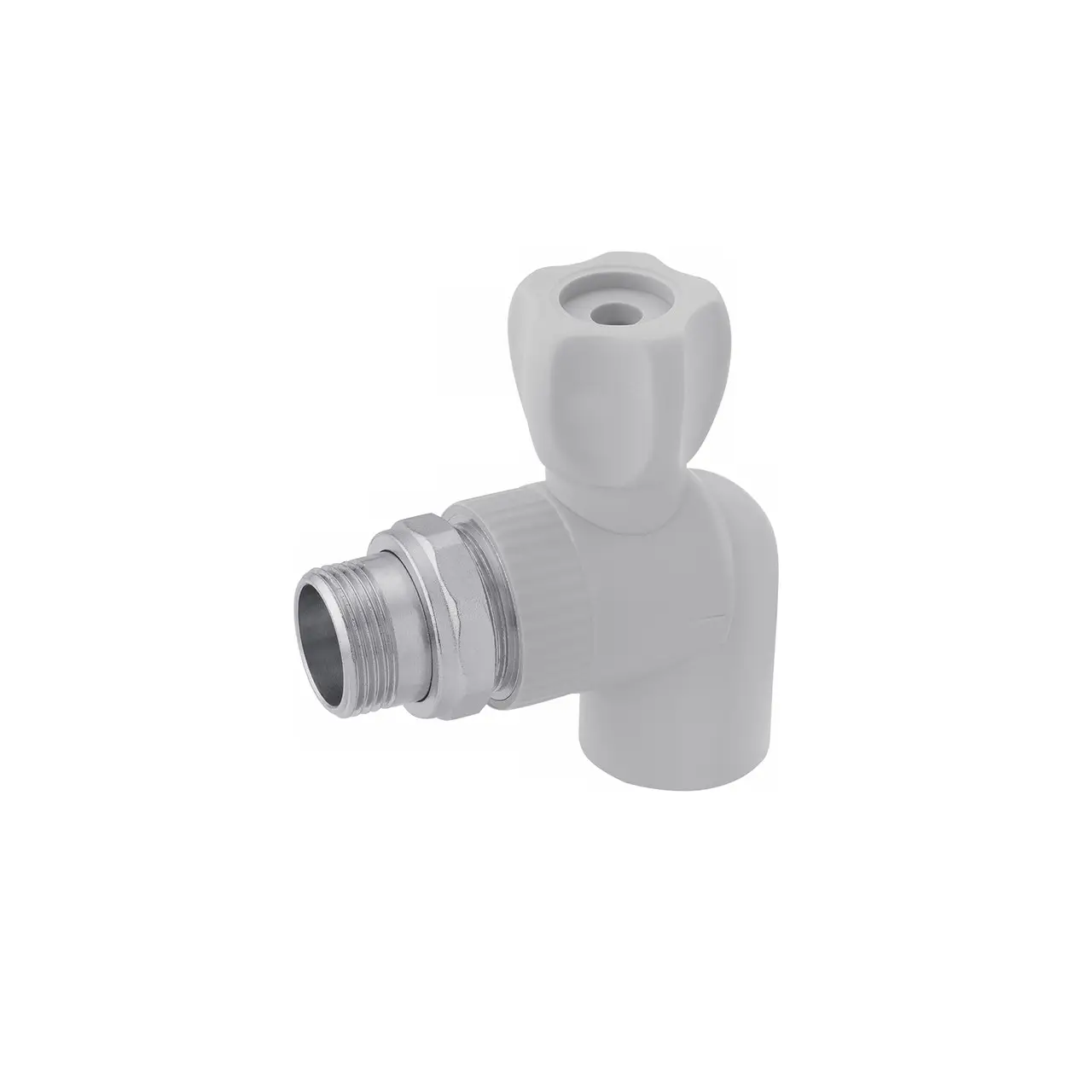 Кран радіаторний кутовий PPR Rozma 25х3/4"