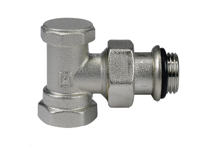 Клапан запірний Honeywell Verafix-E V2430E0015A з налаштуванням витрати, кутовий, DN15