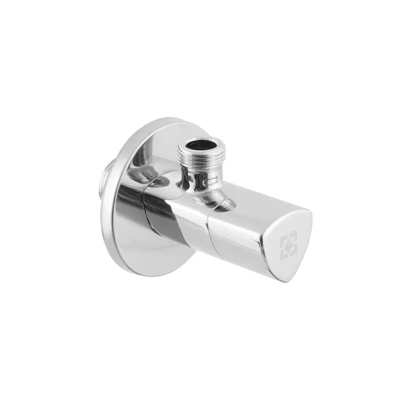 Кран прил. кут. 1/2"х 3/8" з керам. зап. ел., Relo Silver RAFTEС VKE801005N