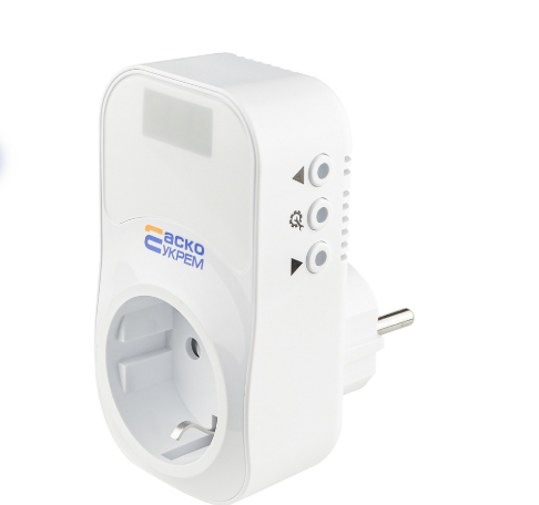 Реле контролю напруги розеткове  URate S-16  AC 230V 16A