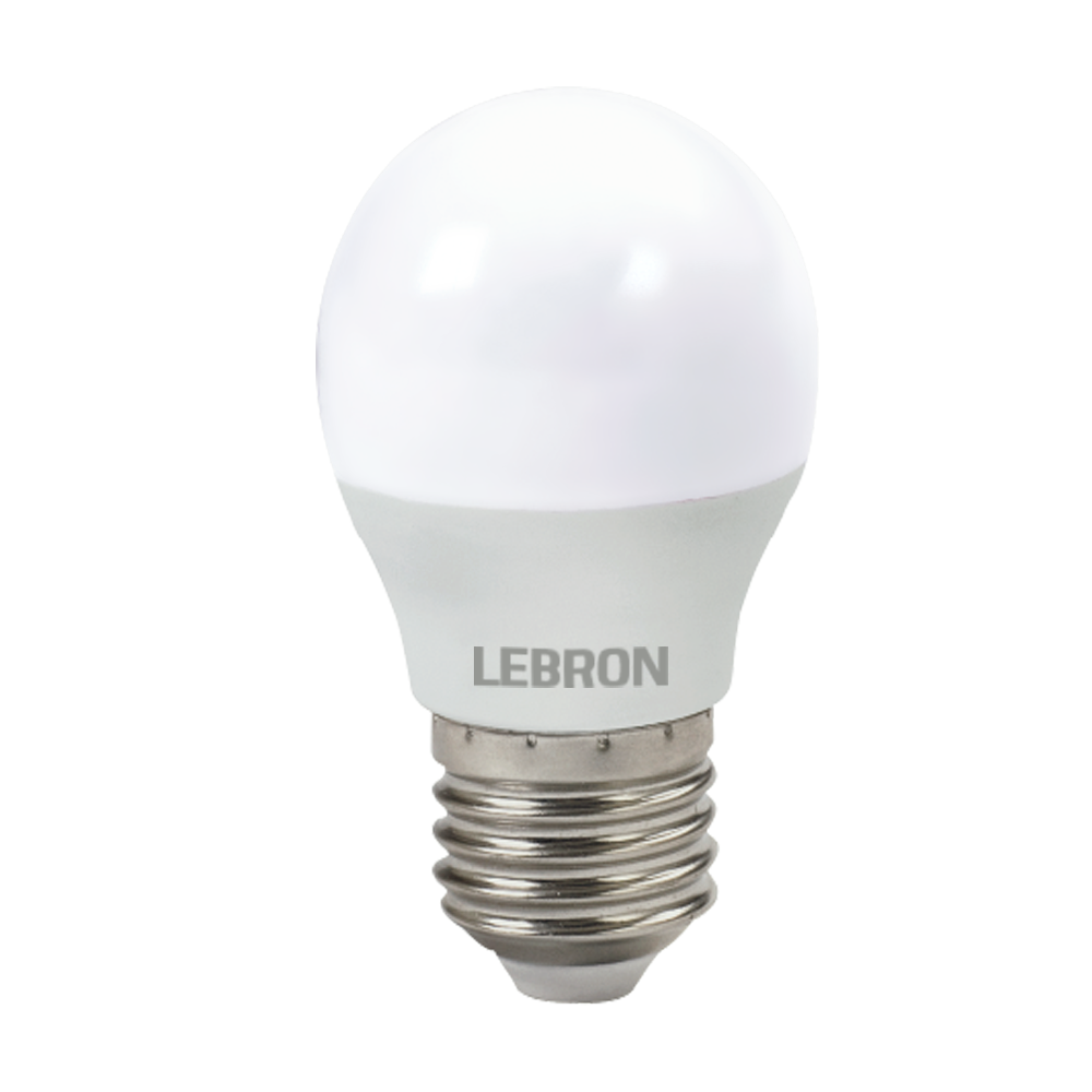 LED лампа LEBRON L-G45, 8W, 220V, Е27, 4100K, 720Lm.