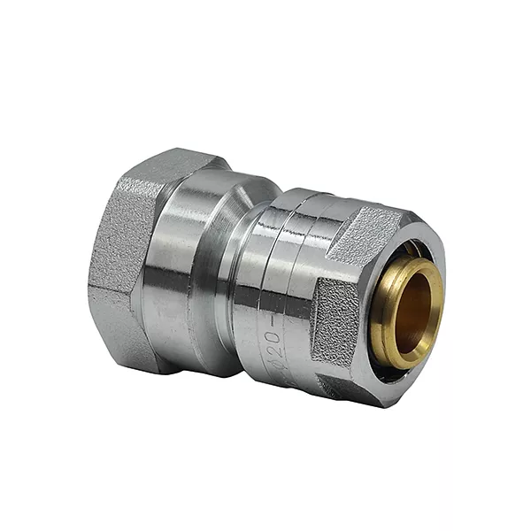 059236 |  Муфта затискна, ф 20х3/4", РВ, розбірна, COMPRESS, RAFTEC {60/240} MV-2002