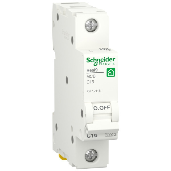 Авт. вим. 1-п. RESI9 16A C (6kA) SCHNEIDER ELECTRIC
