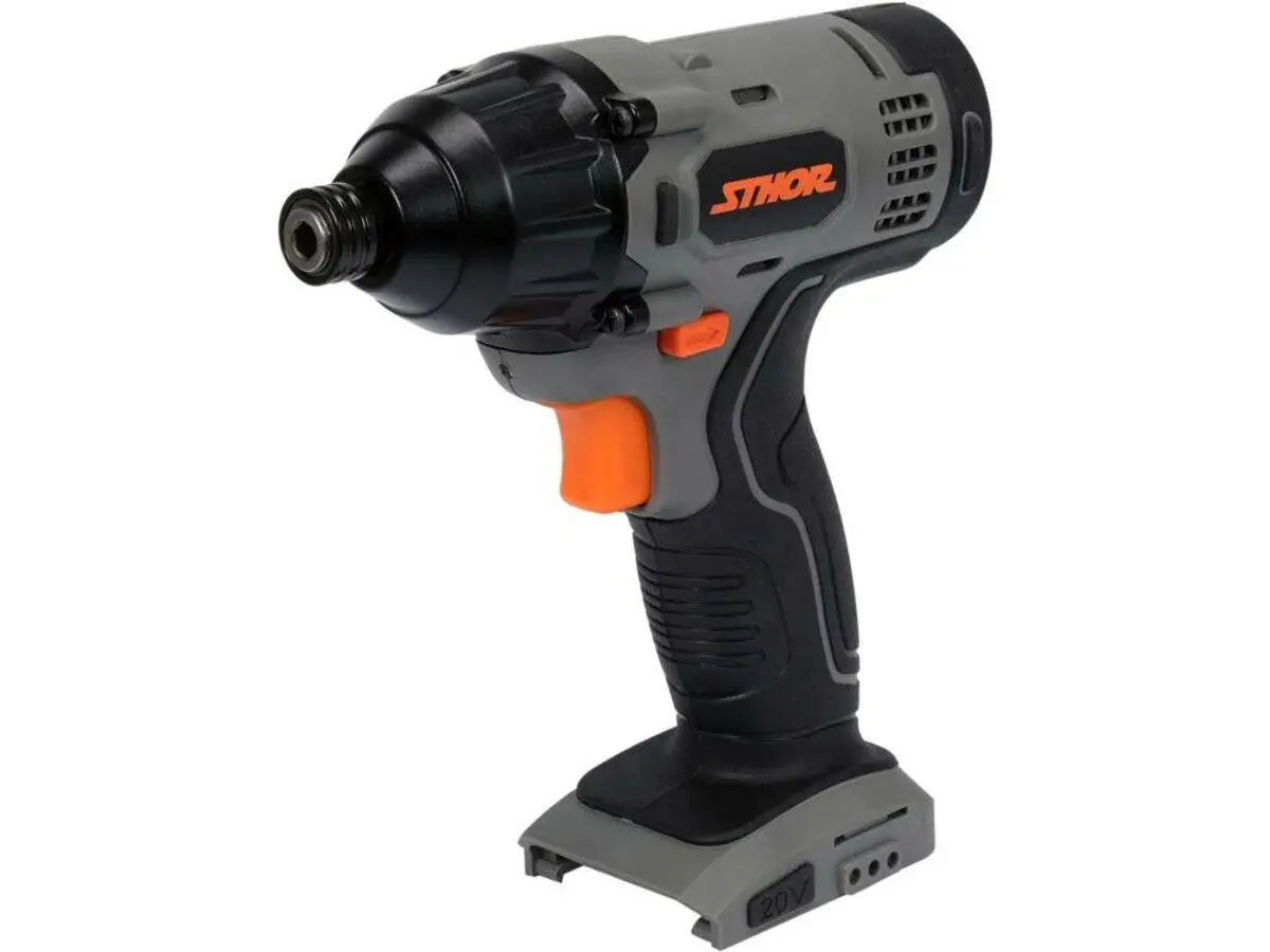 Гайковерт акумуляторний STHOR: 20V Li-Ion. КМ- 150 Nm, тримач 6-гран. 1/4"(БЕЗ АКУМУЛЯТОРА)