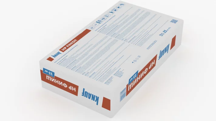 Шпаклівка Knauf HP Finish(тонке покриття перед фінішім оздобленням), 2кг. - мініатюра 5
