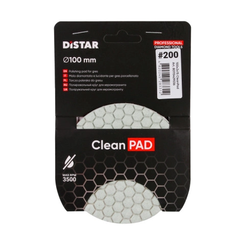 Круги алмазні полірувальні Круг 100x3x15 CleanPad #200 - мініатюра 6