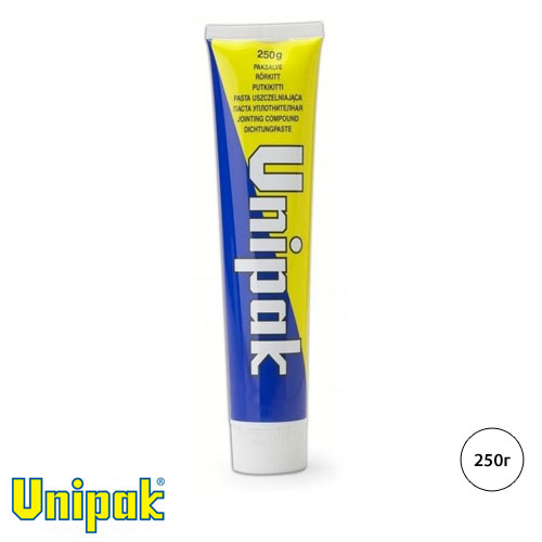Паста ущільнююча UNIPAK 250гр (вода,пар) (шт) Виводим. - мініатюра 3