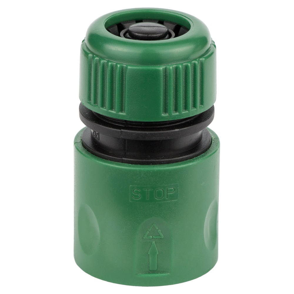 Конектор 1/2" швидкознімний аквастоп для шланга 1/2" (ABS) GRAD (5016115) - мініатюра 2