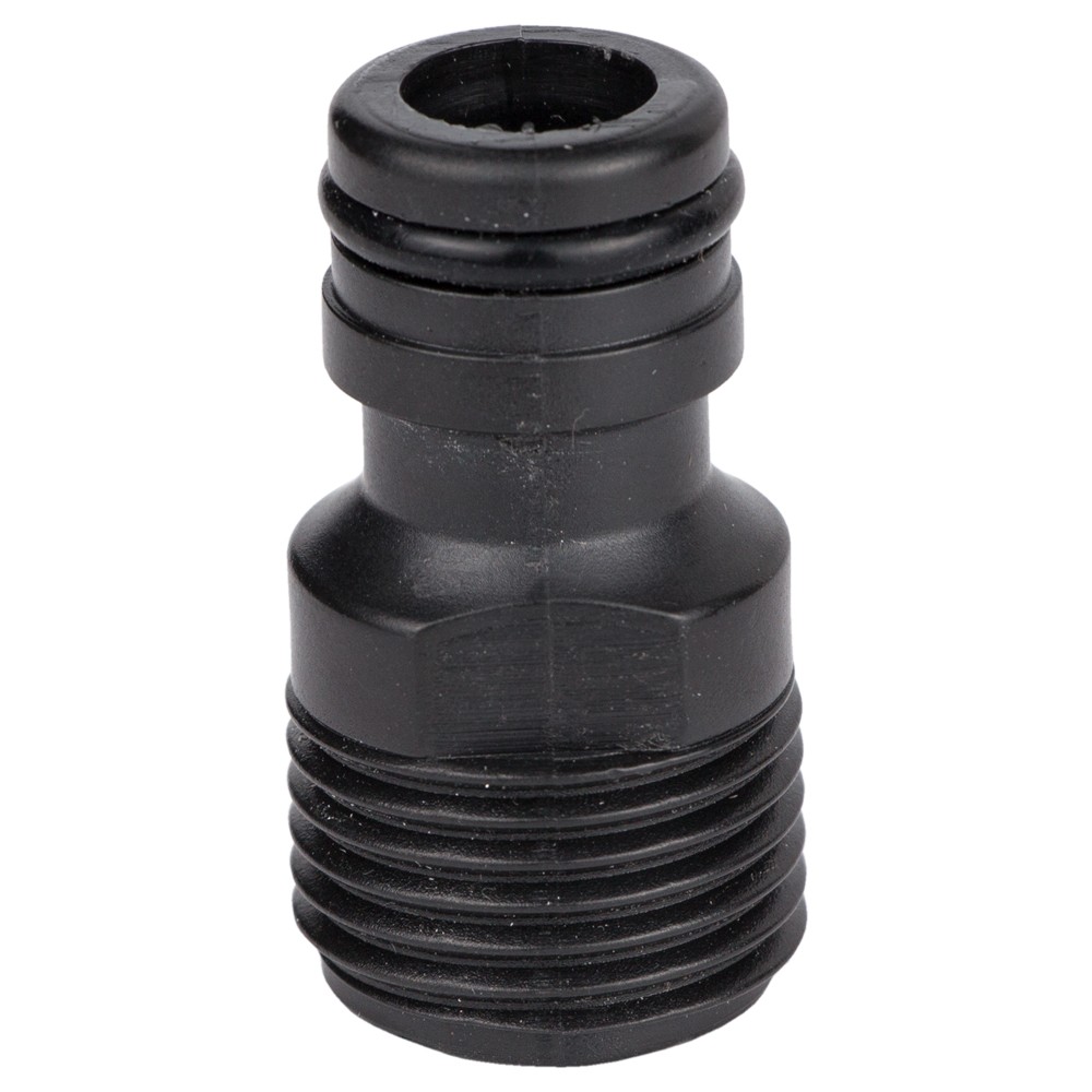 Адаптер для конектора 1/2" з зовнішньою різьбою 1/2" (ABS) GRAD (5016355) - мініатюра 3