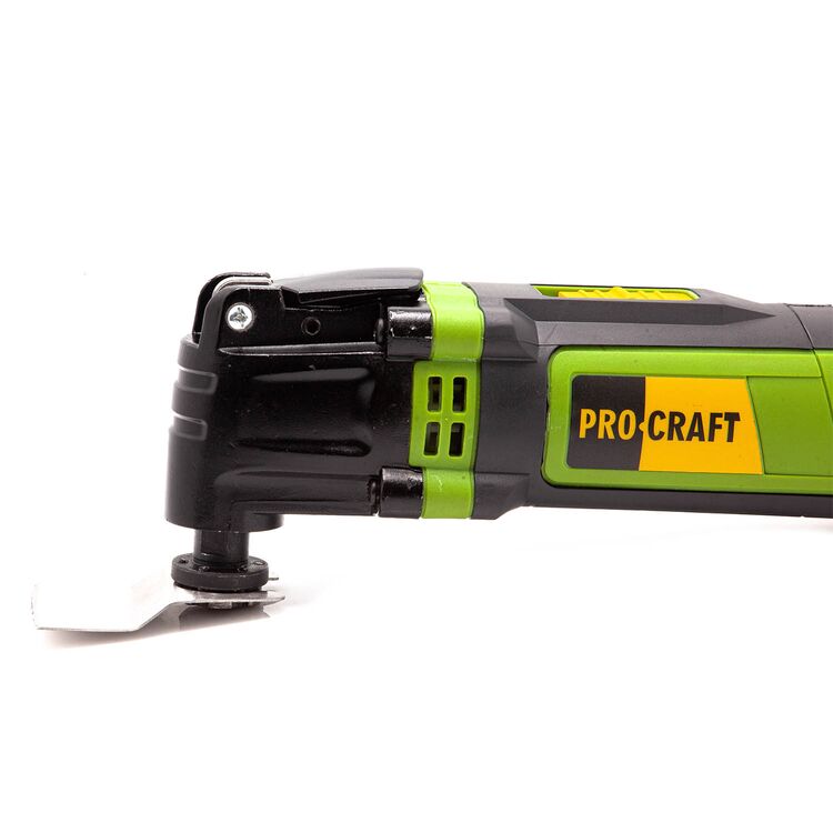 Багатофункціональний інструмент  PRO-CRAFT UNIVERSAL PMT650E (Плавний пуск, Металевий корпус редуктора, Ергономічна м'яка ручка, в комплекті 3 насадки) - мініатюра 3