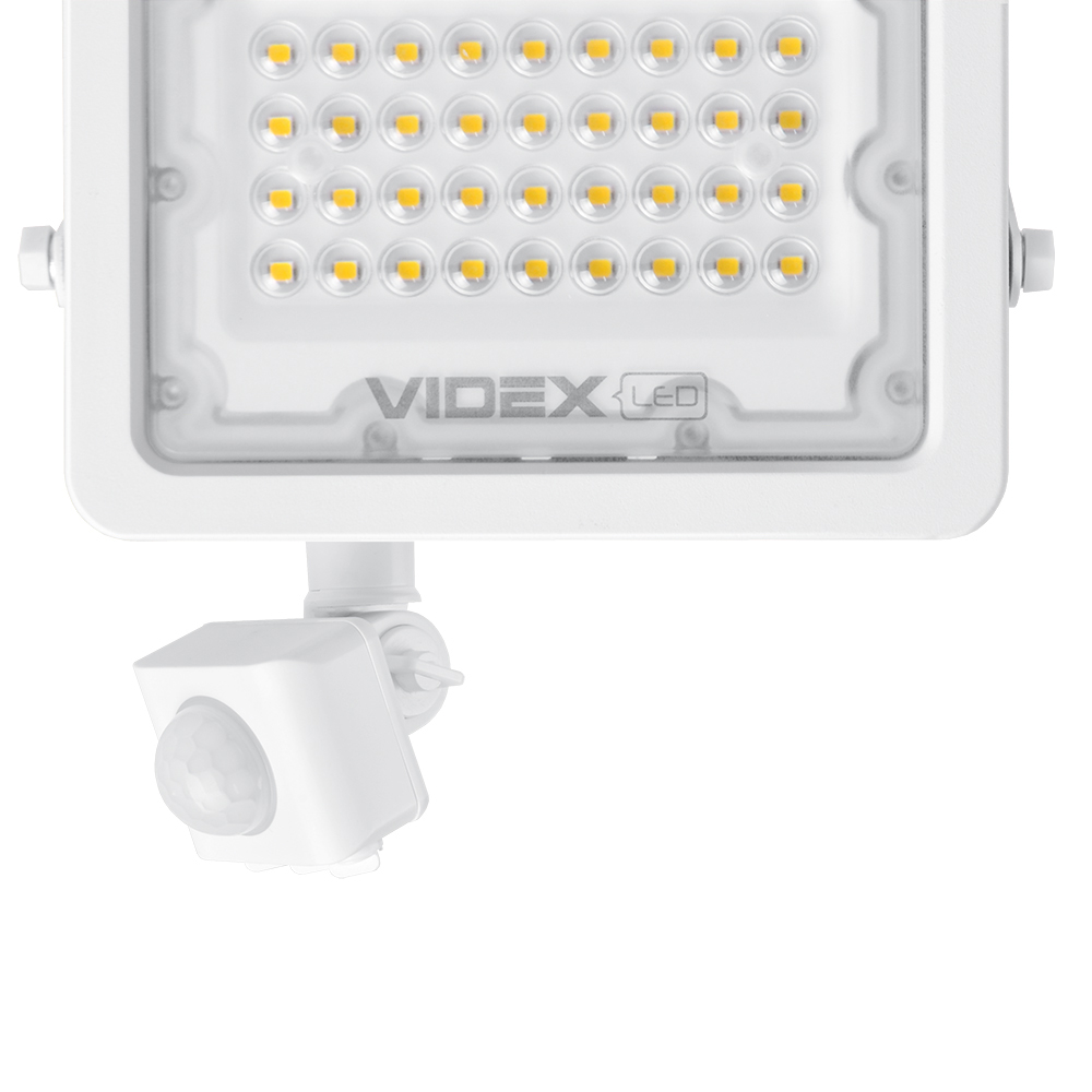 LED прожектор VIDEX 30W 5000K з датчиком руху та освітлення 220V - мініатюра 5