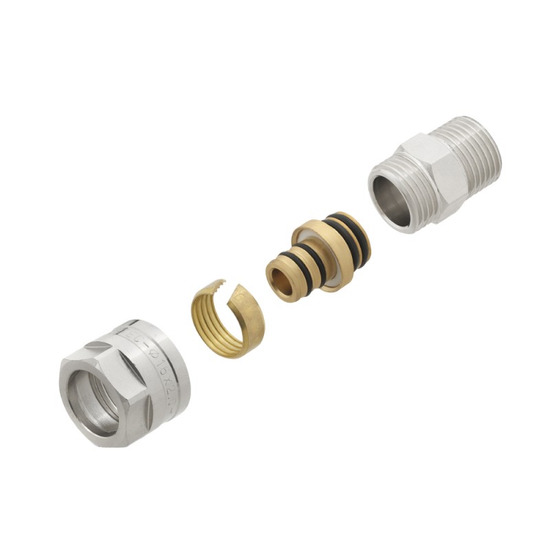 RAFTEC муфта з зовнішньою різьбою 20*1/2" (MN-2001) - мініатюра 2
