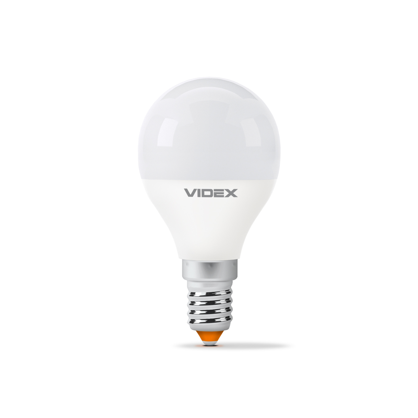 LED лампа VIDEX  G45e 7W E14 4100K 220V 20шт/ящ - мініатюра 3