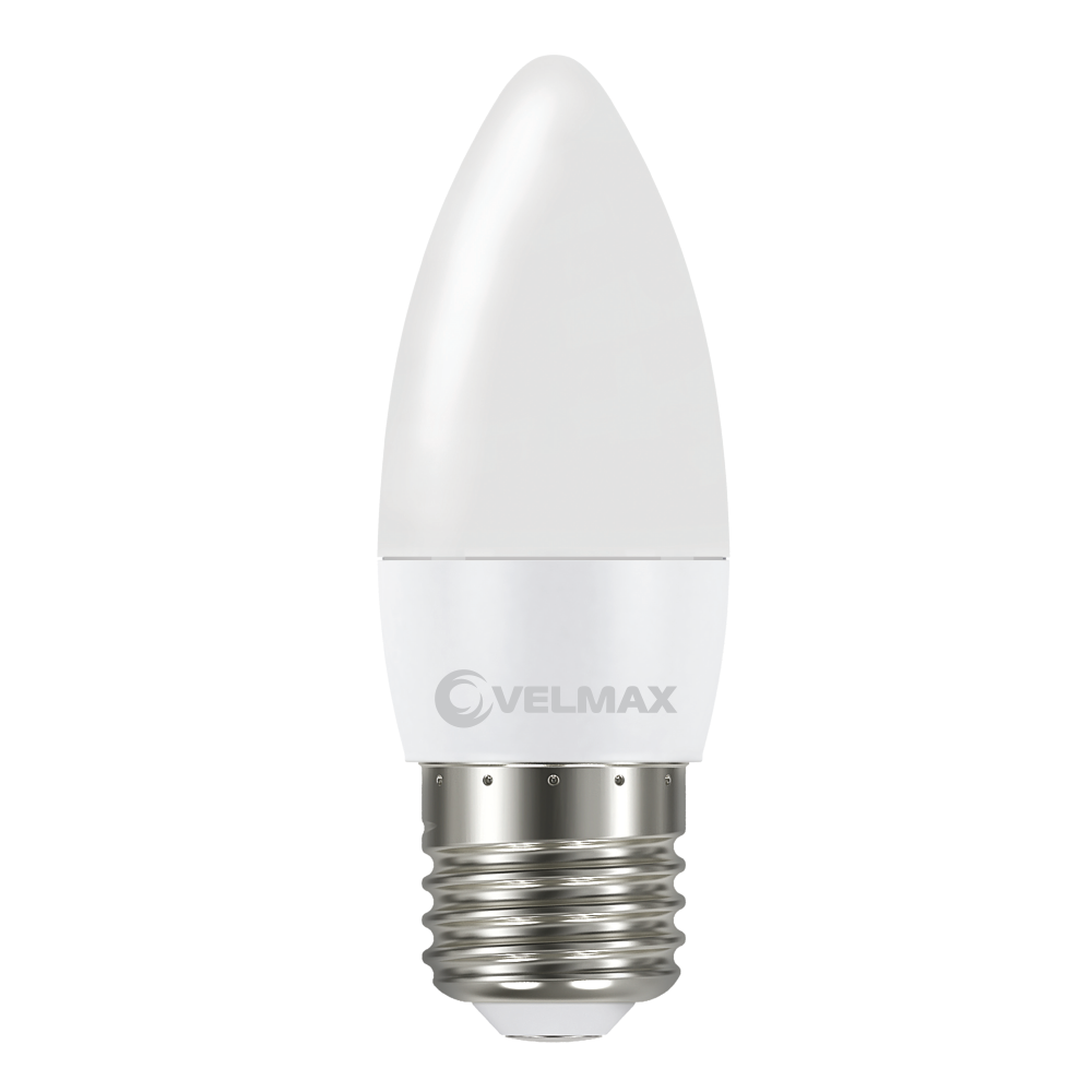 LED лампа VELMAX V-С37, 8W, Е27, 4100K, 720Lm, EMC - мініатюра 2