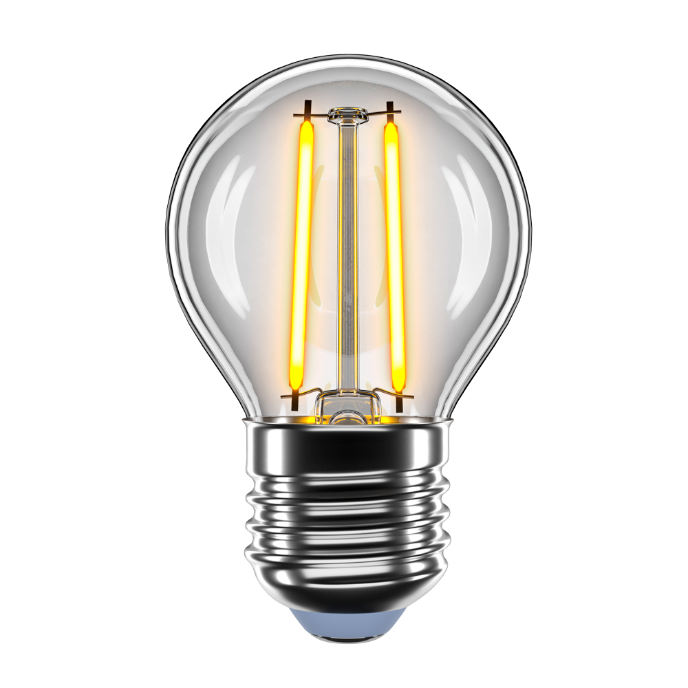 LED лампа VELMAX V-Filament-G45, 2W, E27, 2700K, 200Lm. - мініатюра 2