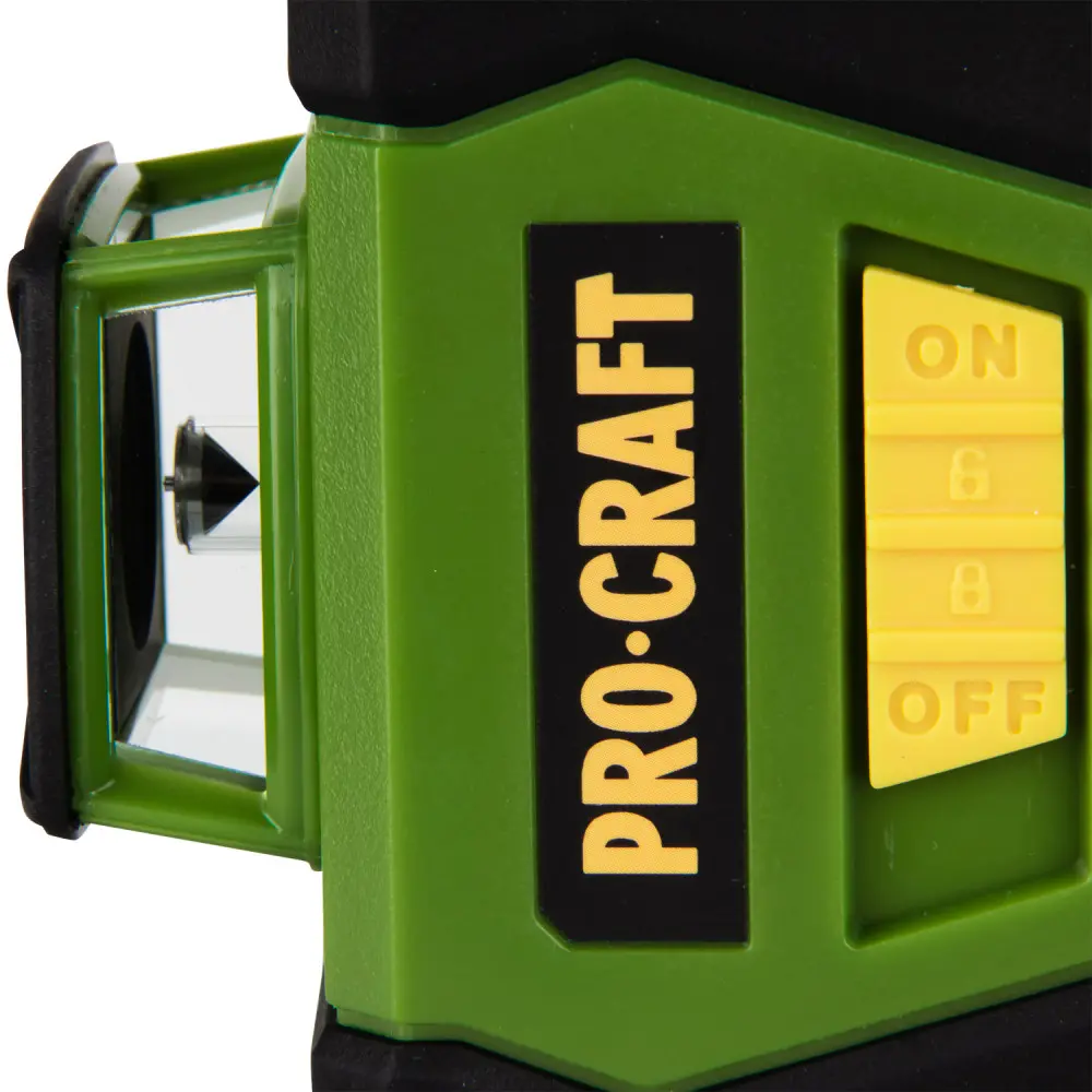 Лазерний рівень PROCRAFT  LE-3G зел. на 360 - мініатюра 6