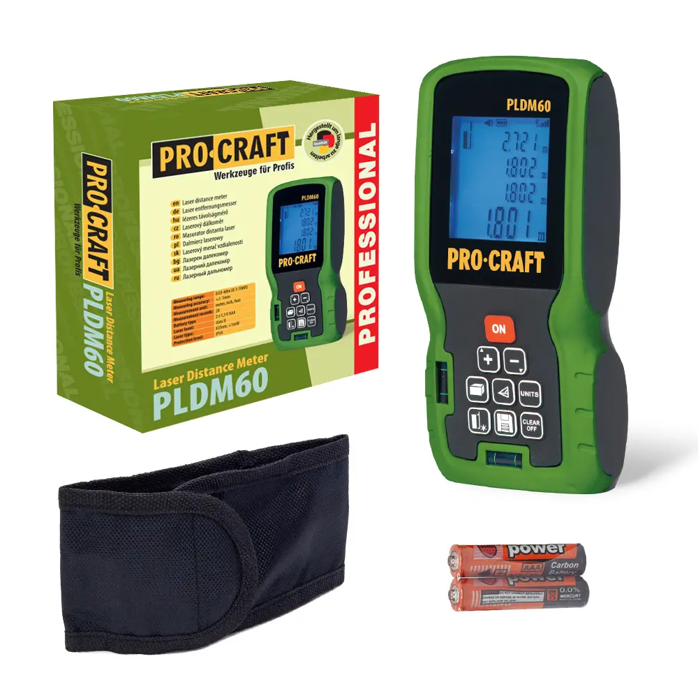 Лазерний далекомір Procraft PLDM60 - мініатюра 7