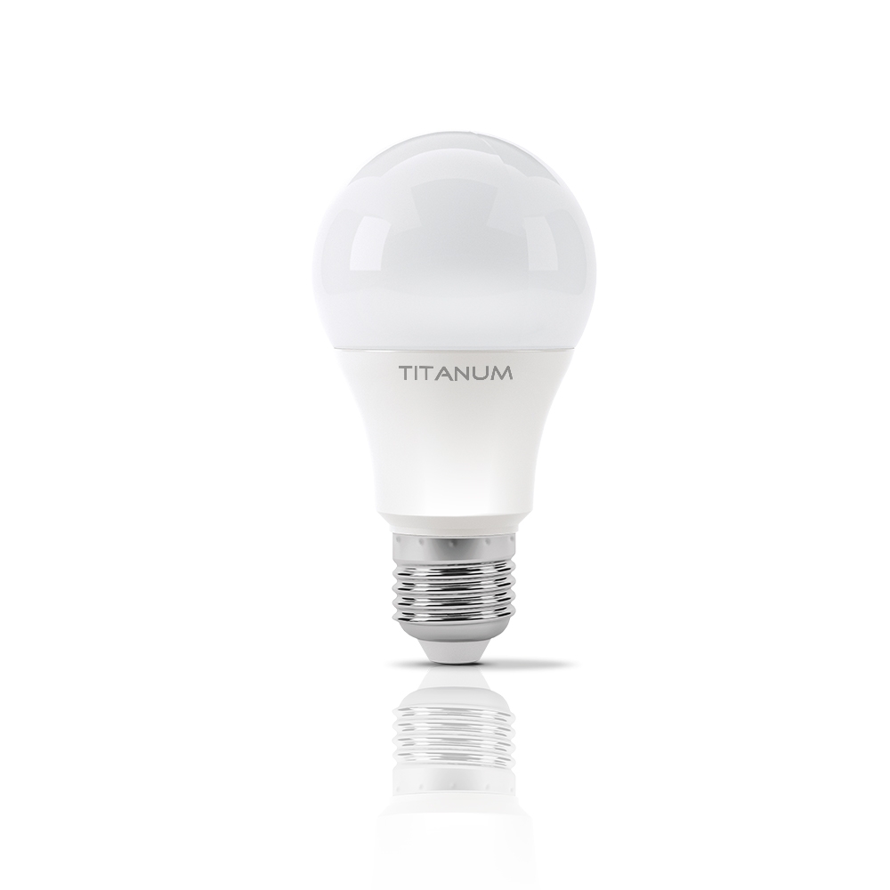 LED лампа TITANUM A60 12W E27 4100K 220V 50шт/ящ - мініатюра 3