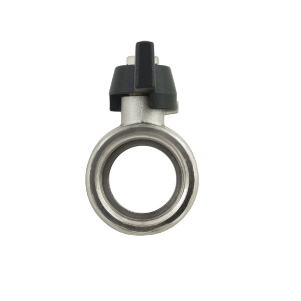 (DRB11) Кран кульовий BLACK (1/2") вз чм RAFTEC - мініатюра 2