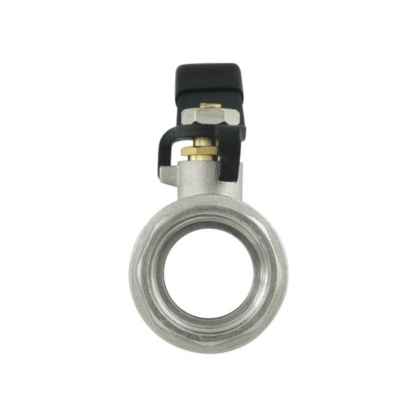 (DRH2) Кран кульовий BLACK (3/4") вв чр RAFTEC - мініатюра 3
