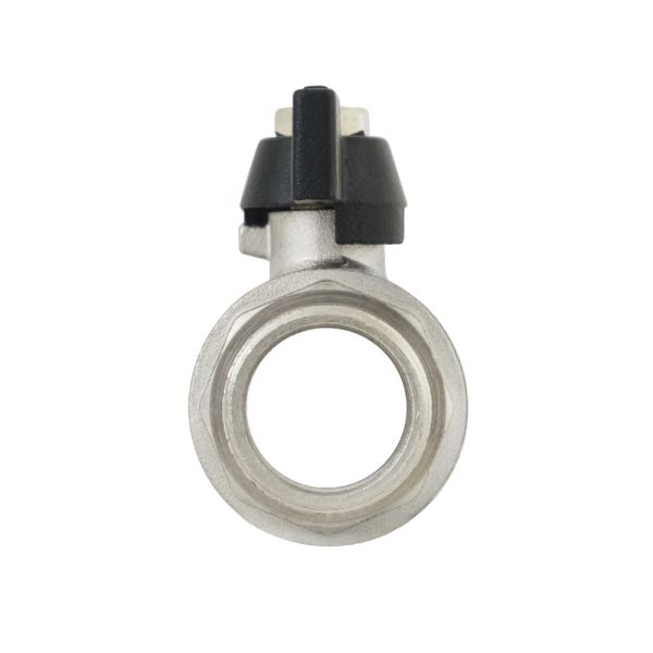 (DRB2) Кран кульовий BLACK (3/4") вв чм RAFTEC - мініатюра 2
