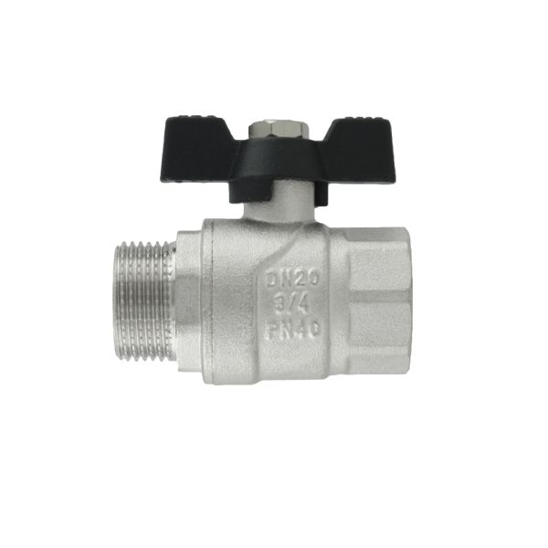 (DRB21) Кран кульовий BLACK (3/4") вз чм RAFTEC - мініатюра 3