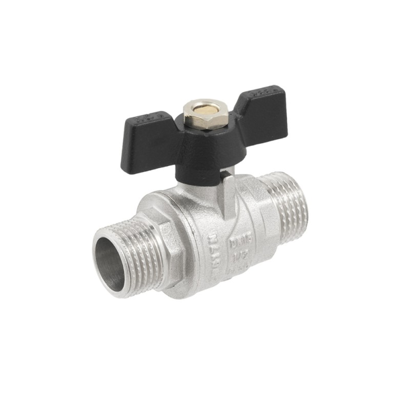 (DRB1111) Кран кульовий BLACK (1/2") зз чм RAFTEC - мініатюра 3