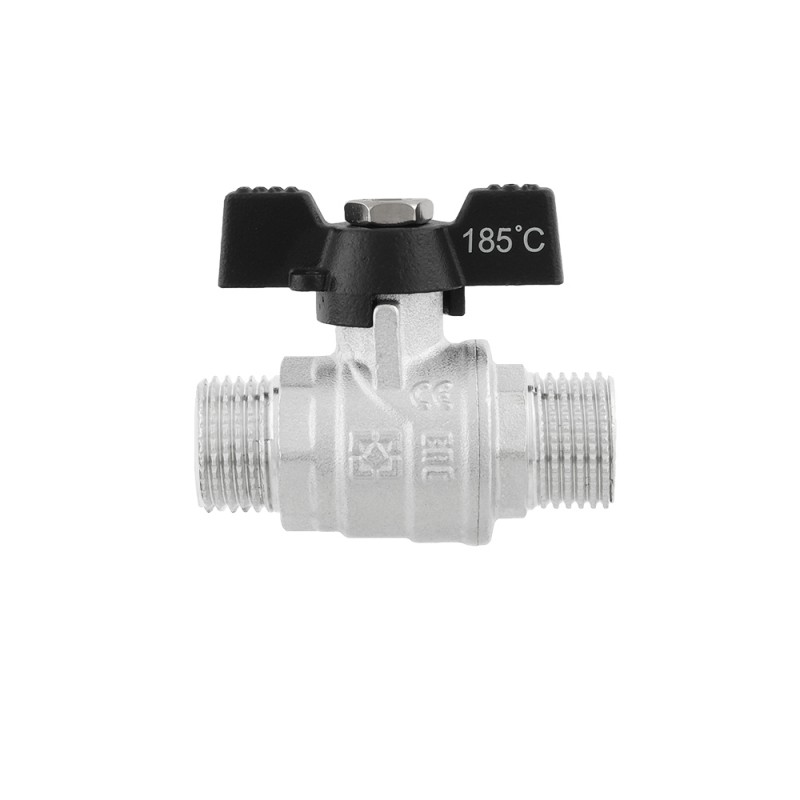 (DRB1111) Кран кульовий BLACK (1/2") зз чм RAFTEC - мініатюра 4