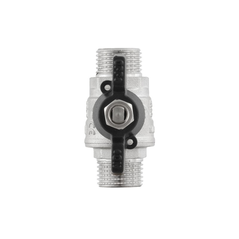(DRB1111) Кран кульовий BLACK (1/2") зз чм RAFTEC - мініатюра 6