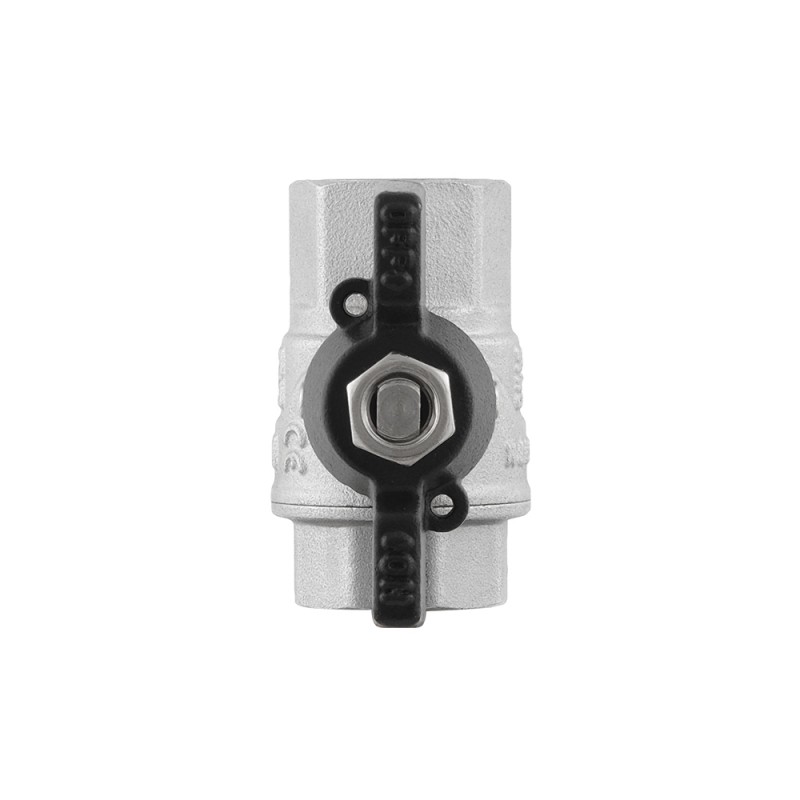 (DRB1) Кран кульовий BLACK (1/2") вв чм RAFTEC - мініатюра 6